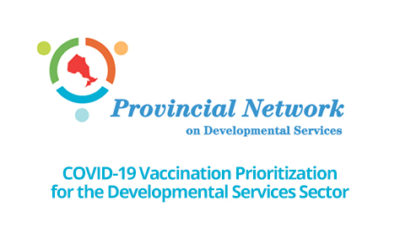 COVID-19 Vaccination Prioritization for the Developmental Services Sector
