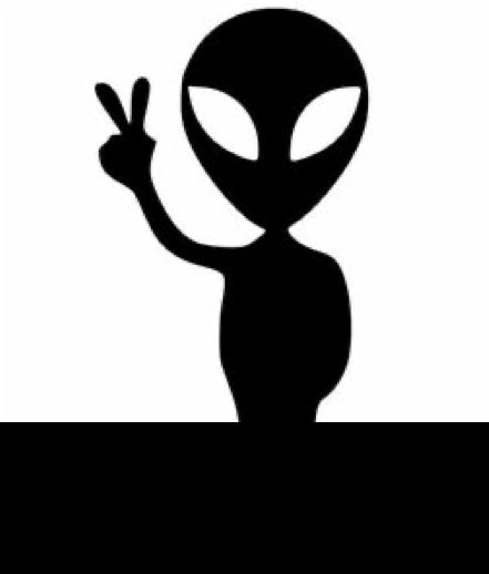 Alien Cutout