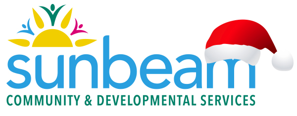 Sunbeam Logo with Santa Hat