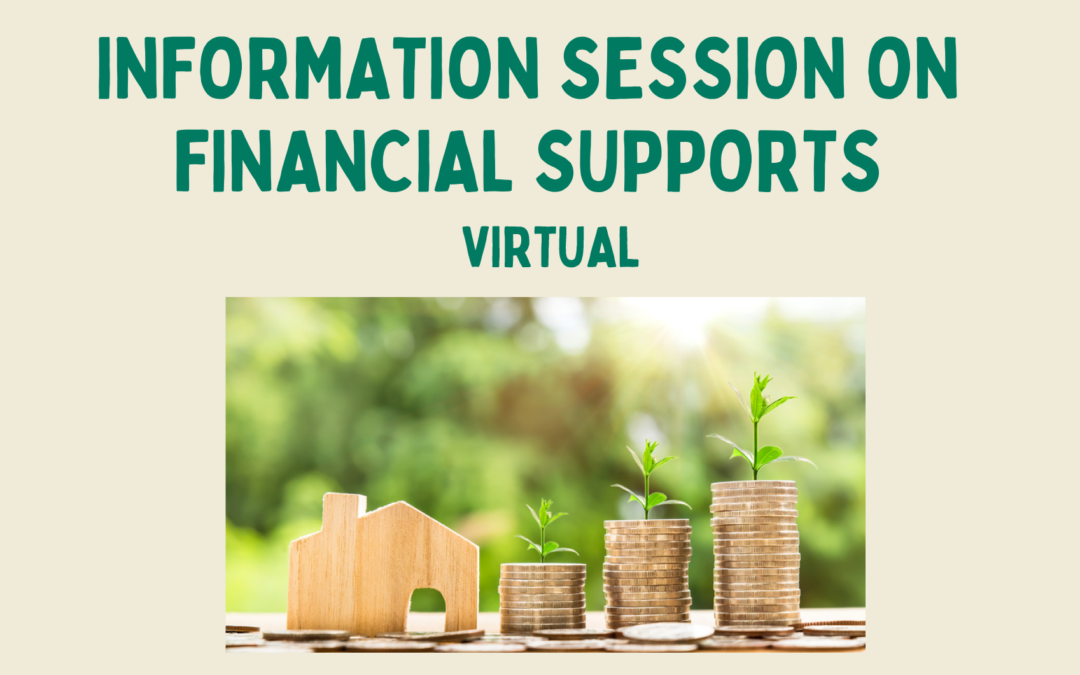 Spring Session of Information Session on Financial Supports – Virtual