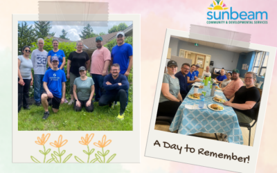 Equitable Life Volunteers at Sunbeam for the 12th Year in a Row!