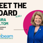 Meet the Board Series with Laura Holtom. Vice President & Secretary at Sunbeam Community & Development Services