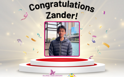 Congratulations, Zander!