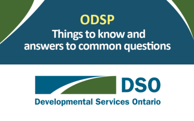 Virtual Information Session:  Ontario Disability Support Program (ODSP) – Things to Know & Answers to Common Questions