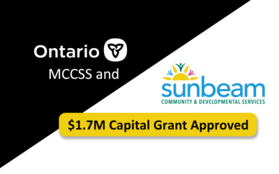 Ministry of Children, Community and Social Services Approves $1.7M Capital Grant for Sunbeam’s New Specialized Inclusive Living Home