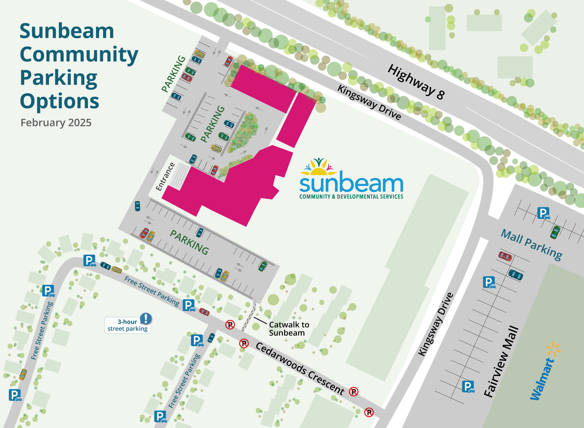 Parking at Sunbeam