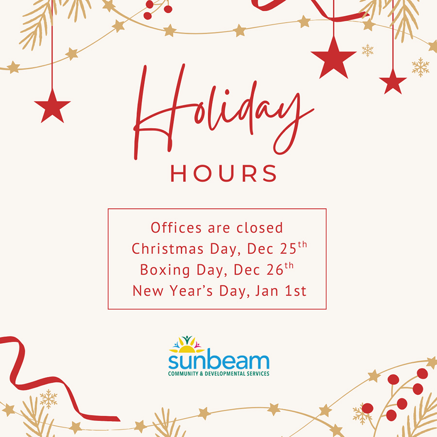 Sunbeam Holiday Hours