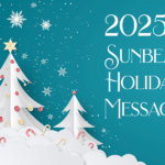 2025 Sunbeam Holiday Message poster