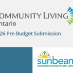 Community Living Ontario - 2026 Pre-Budget Submission poster image