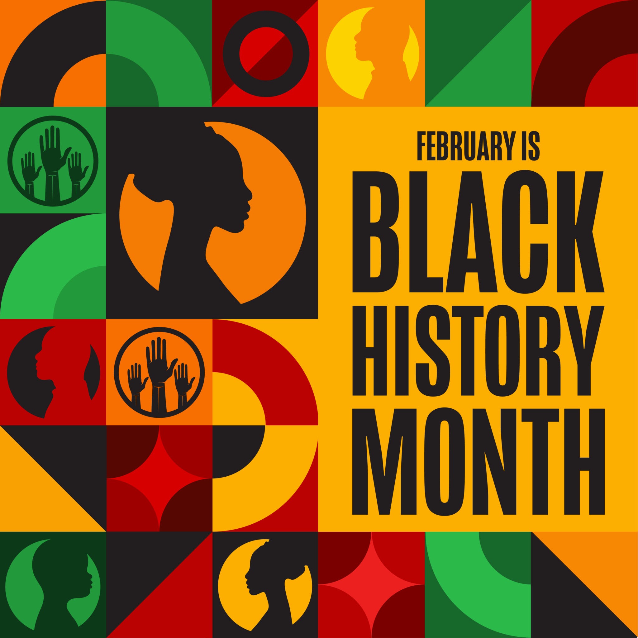 Black History Month poster image