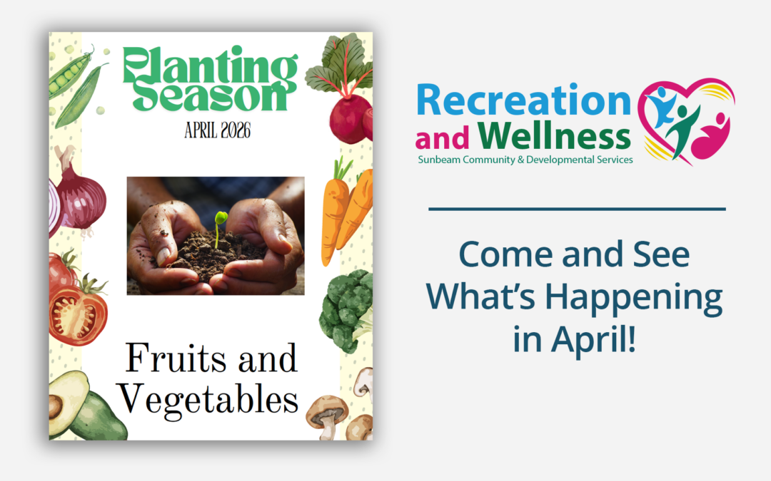 New Recreation & Wellness Booklet for April