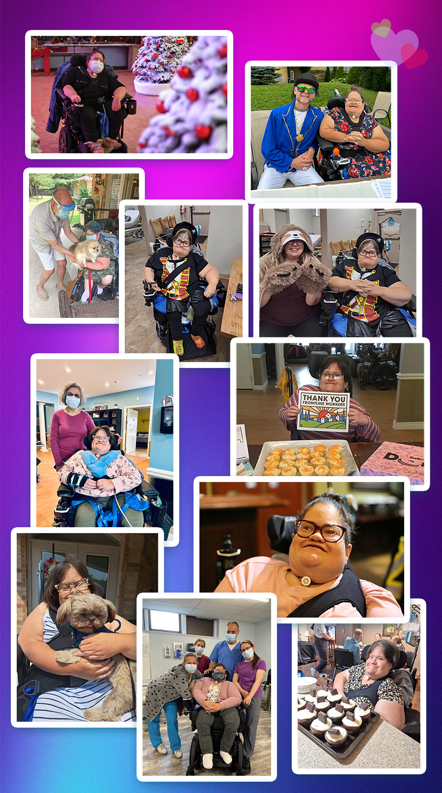 Celebrating Lisa collage image Celebrating Lisa collage image