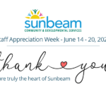Sunbeam Staff Appreciation week poster image