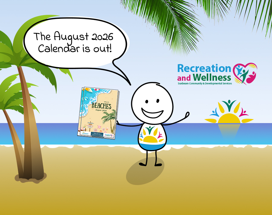 August Recreation Calendar image