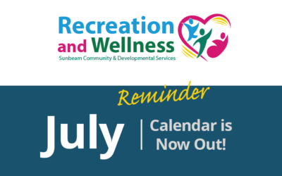 Reminder: July Recreation Calendar is Now Out