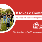 FASD Awareness Month poster image